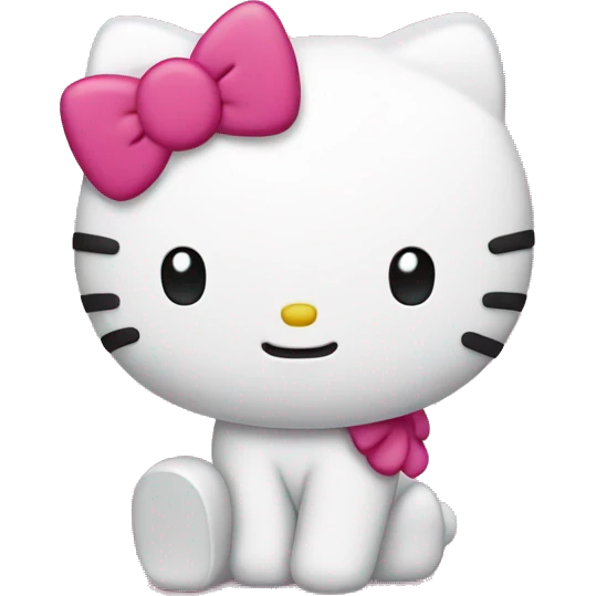 Hello kitty emoji