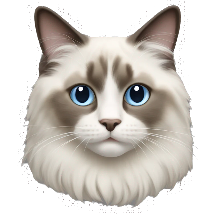 Ragdoll cat  emoji