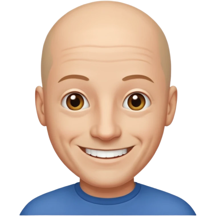 a bald man, Eli Ben-Sasson ROFL emoji
