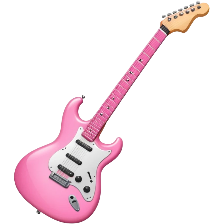  Guitar electric pink  emoji