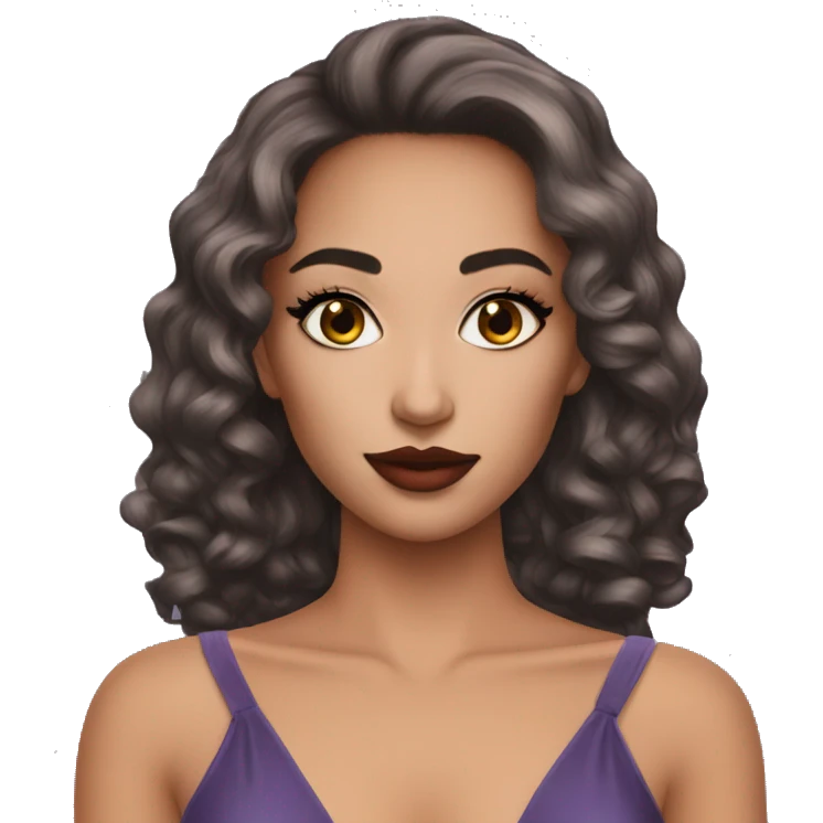 Morgane makeup emoji