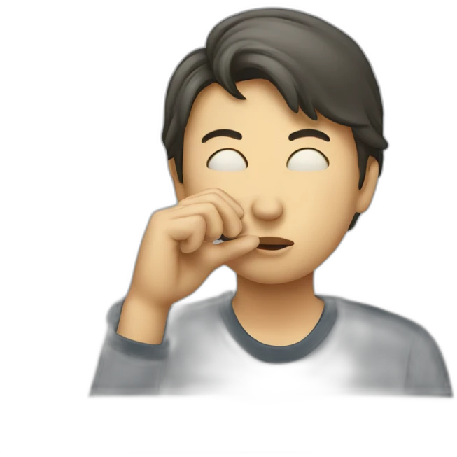 a-person-picking-their-nose emoji
