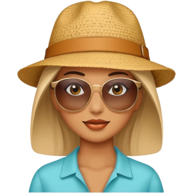 beach woman emoji