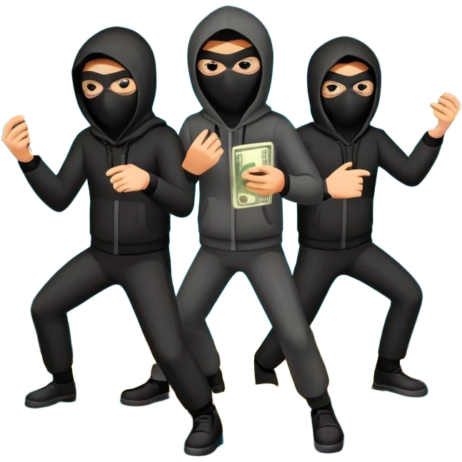 robbery emoji