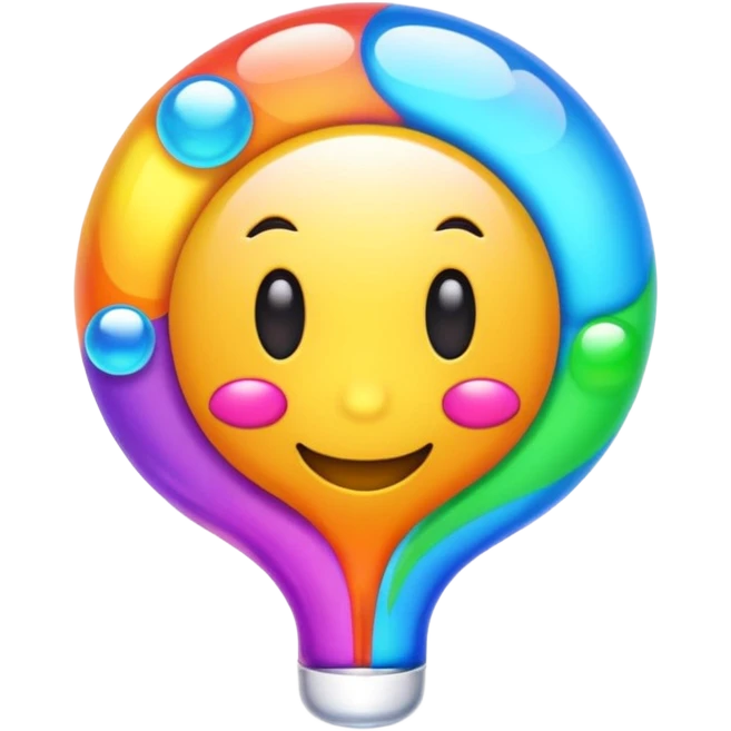 make the word "weird" with a weird and colourful font  emoji