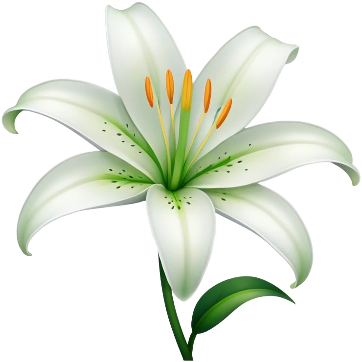 lily flower emoji