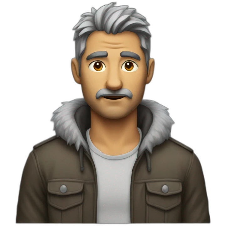 Man-wolf emoji
