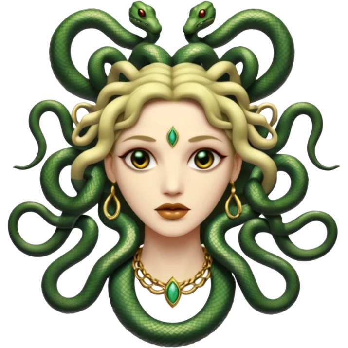 Medusa Versace emoji
