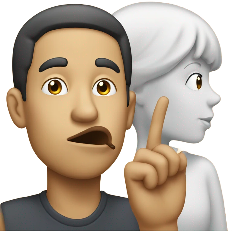🤫🧏 emoji