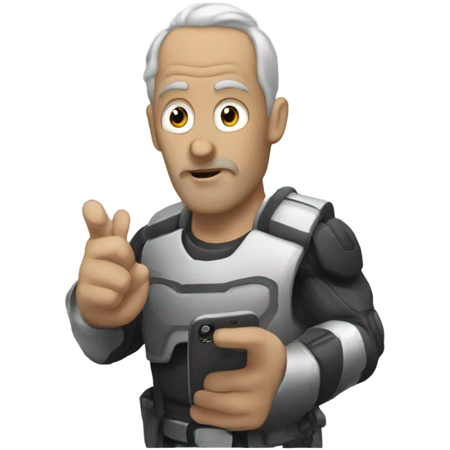 Celular con la leyenda, SEB-CELL emoji