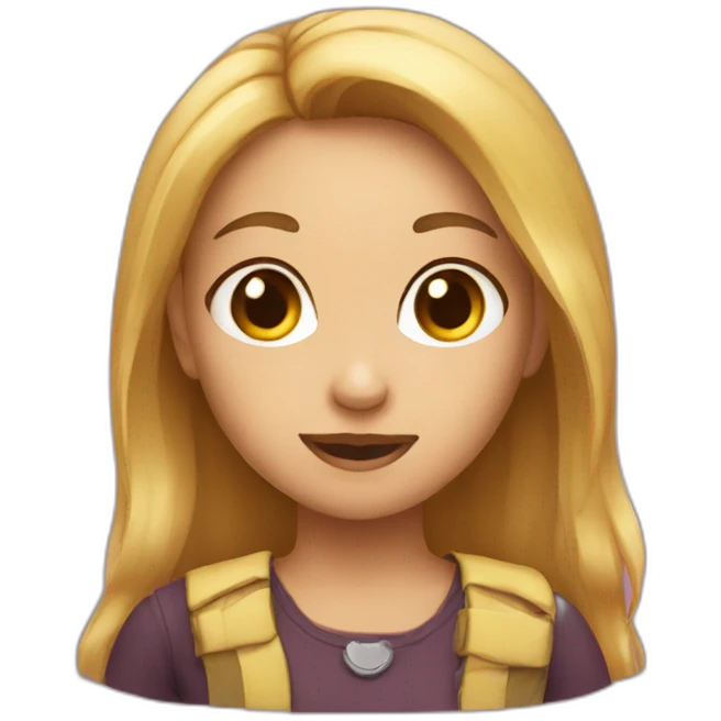 girl kidding prach emoji