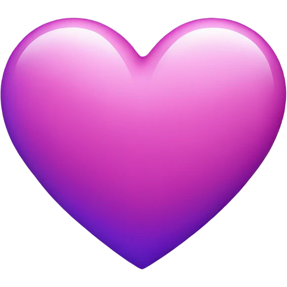 Pink and Purple Heart  emoji