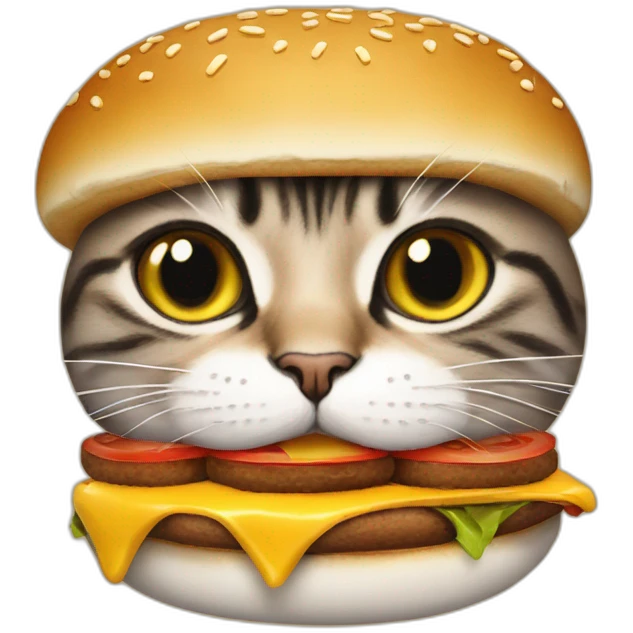 cat-with-cheeseburger emoji