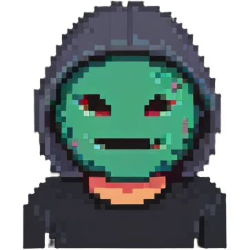 person hiding sadness with a smiling mask emoji