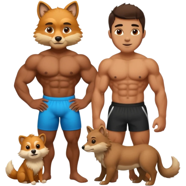 athlete animal emoji