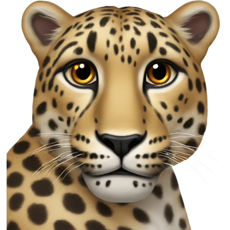 Un léopard  emoji