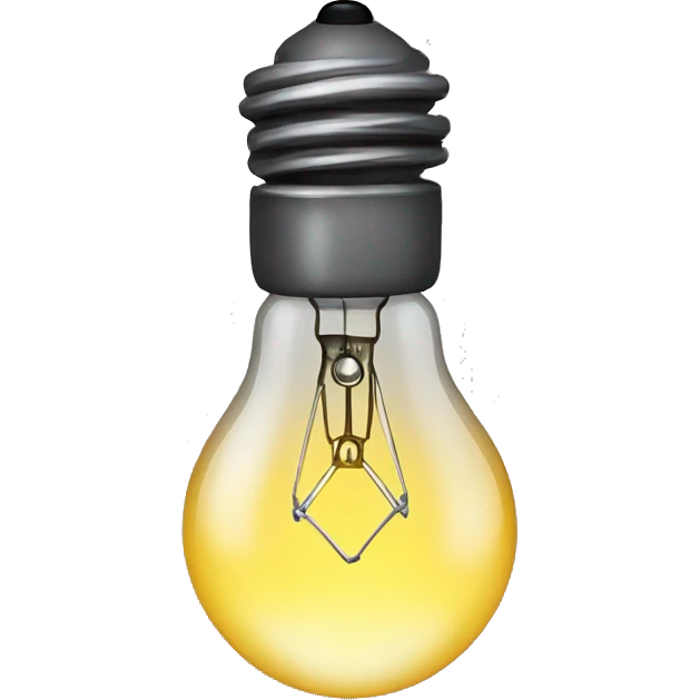 a lightbulb emoji