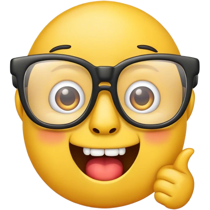 Nerd emoji emoji