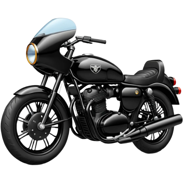 Classic 350 stealth black emoji emoji