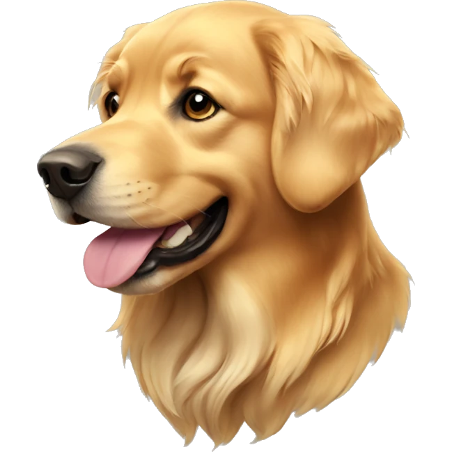 Golden retriever  emoji