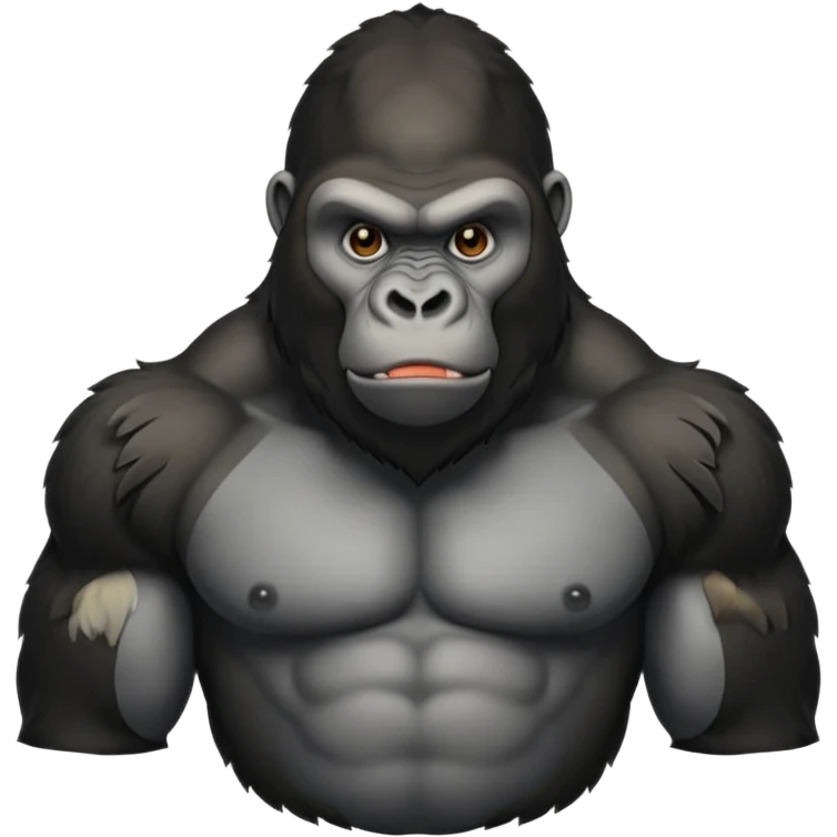 Gorilla emoji