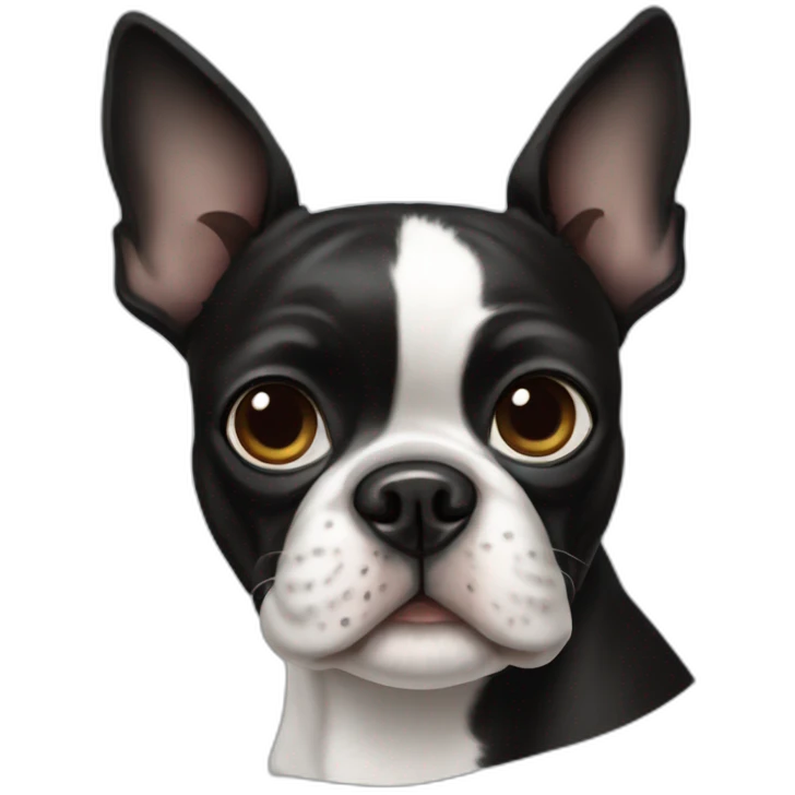 Boston terrier emoji