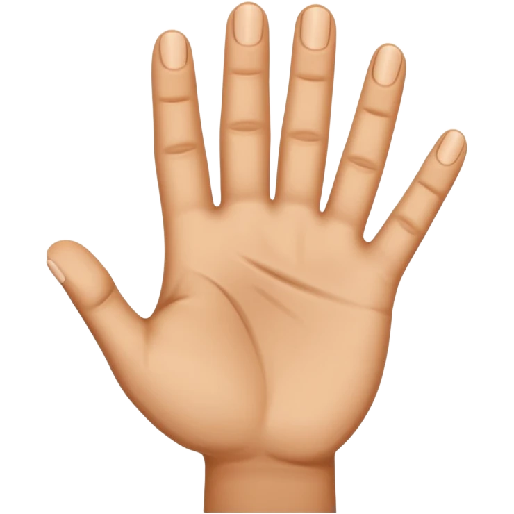 The standard hand gesture for a Curry 3 point make emoji