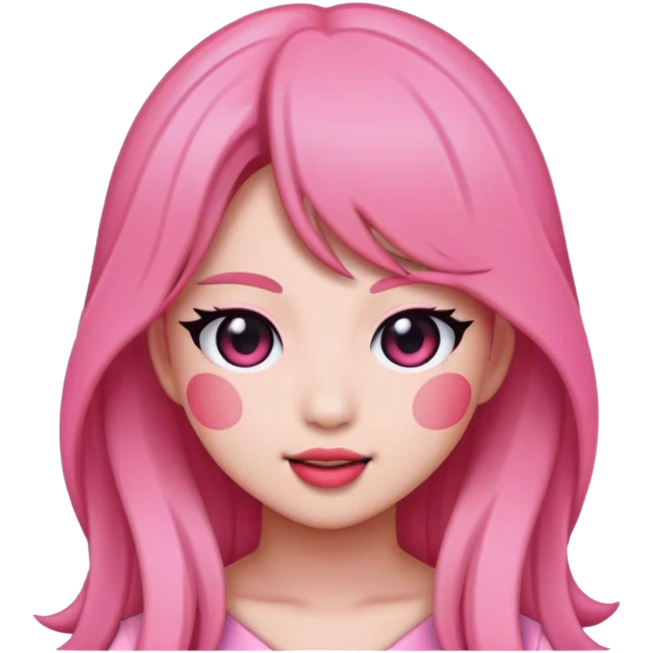 create an emoji of Rose Blackpink emoji