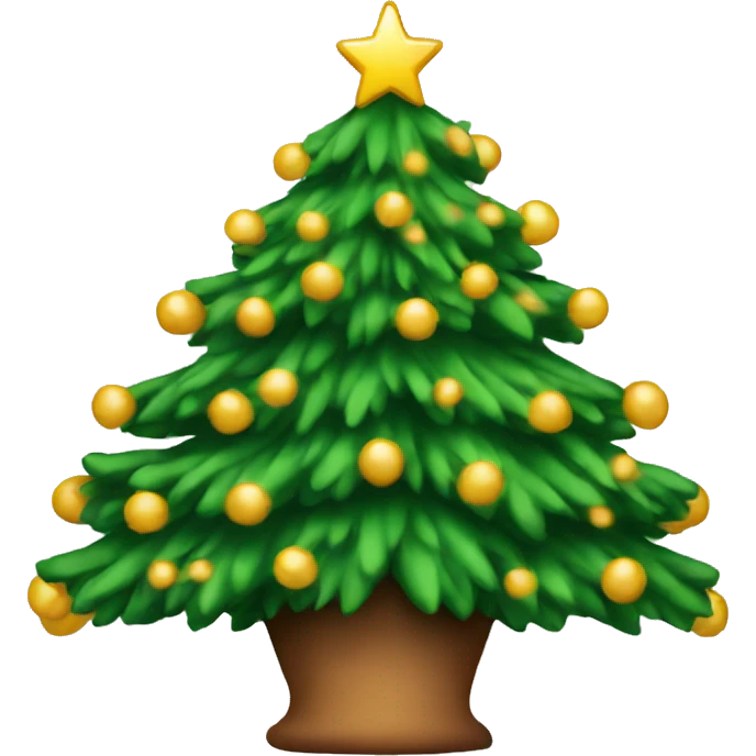 Christmas tree emoji