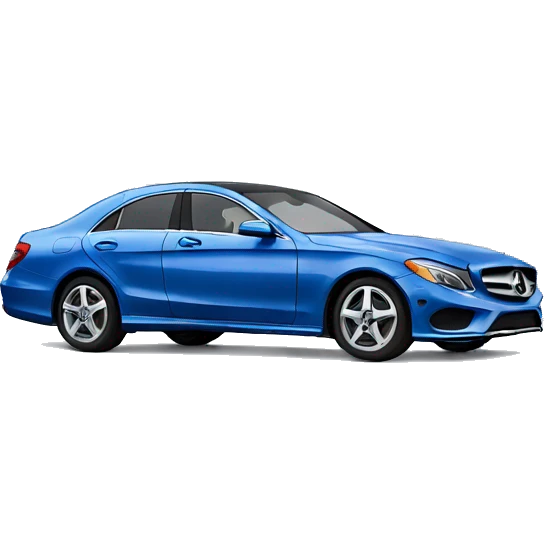 Blue Mercedes emoji