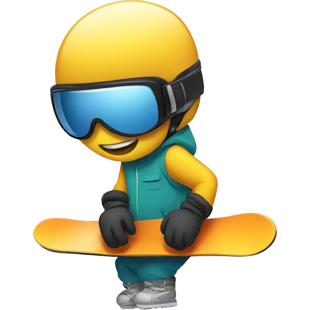 Snowboard  emoji