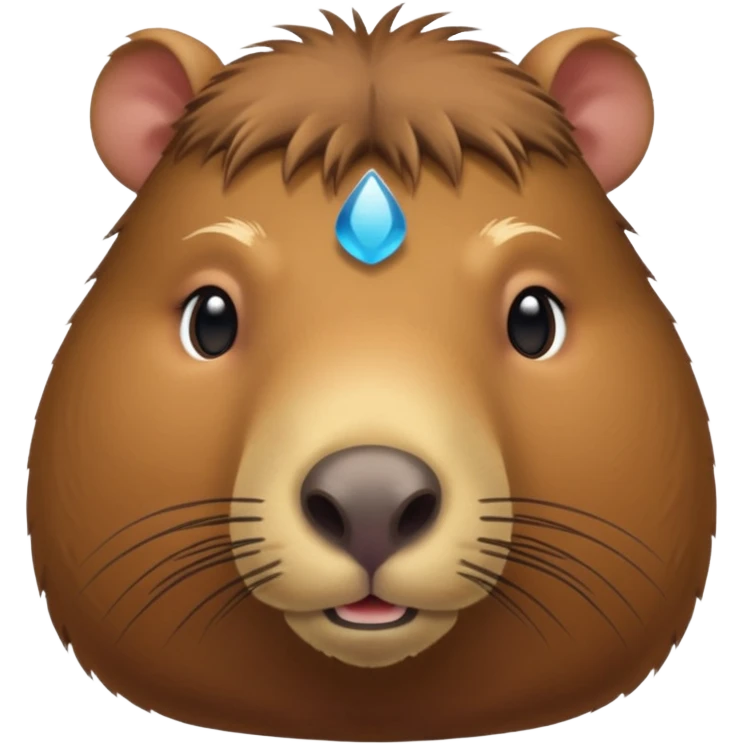 Create a capybara emoji