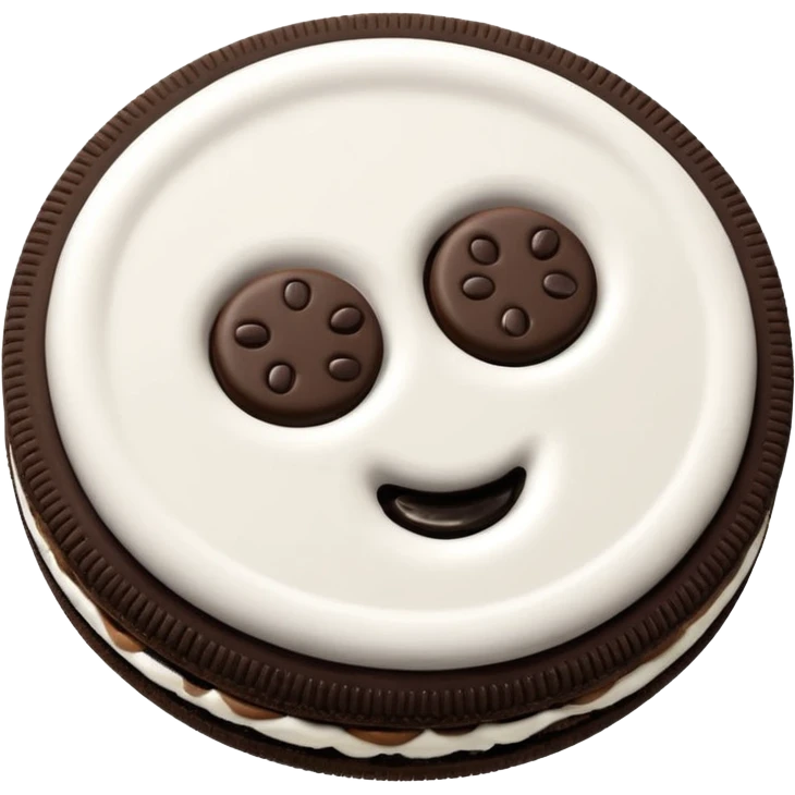 GALLETA OREO, CON OJITOS Y MANOS emoji