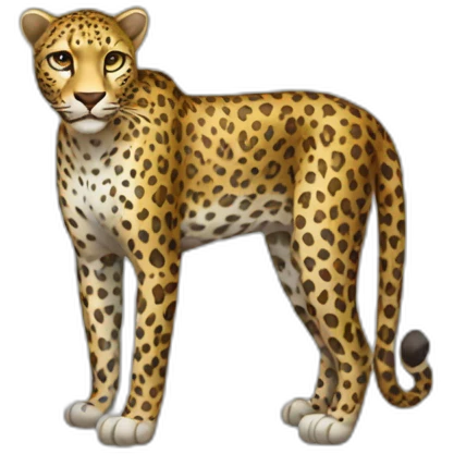 Leopard Full Body emoji