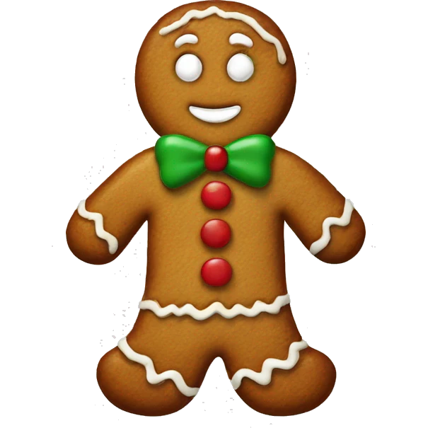 Christmas Gingerbread emoji