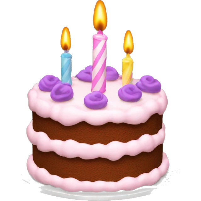 Birthday cake for 20 emoji