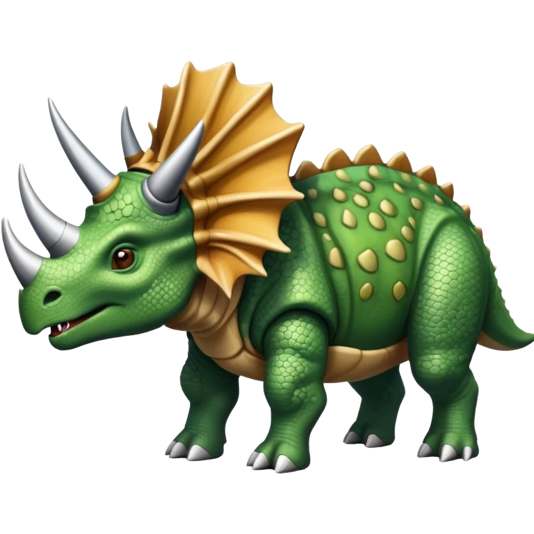 Triceratops emoji