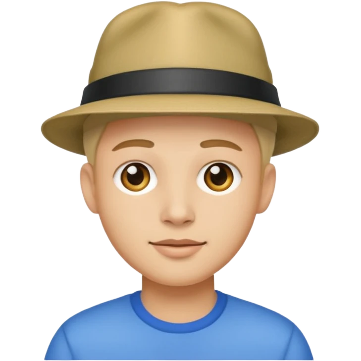 Гей в шляпе emoji