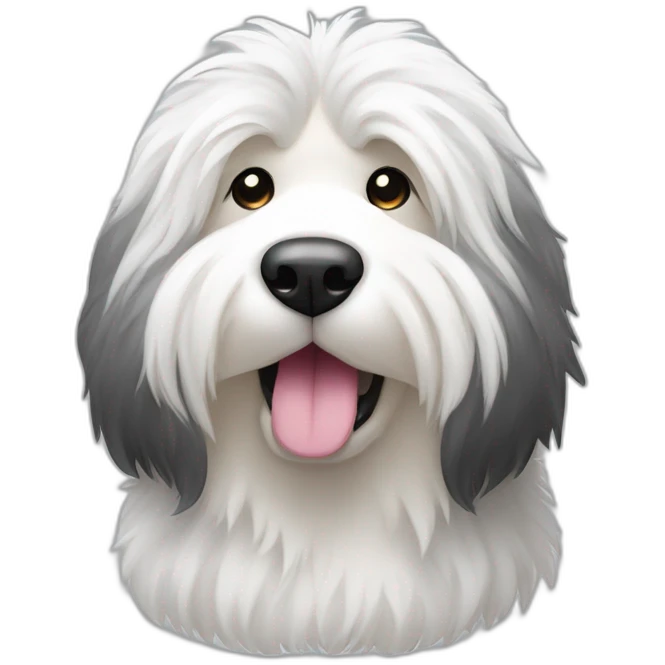 Sexy english sheepdog emoji