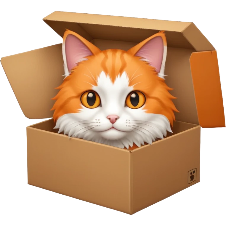 cat in boxe emoji