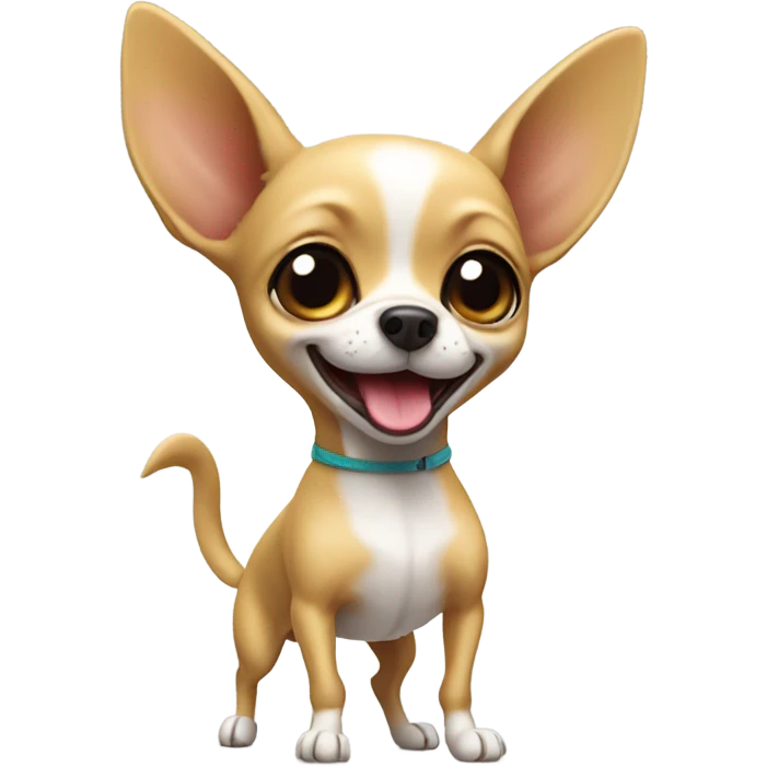 Chihuahua dancing  emoji