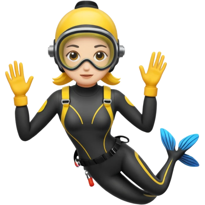 diver woman emoji