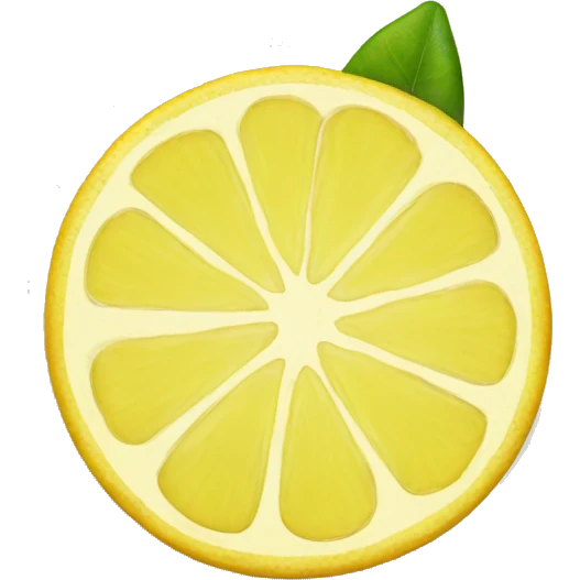 lemon slice emoji