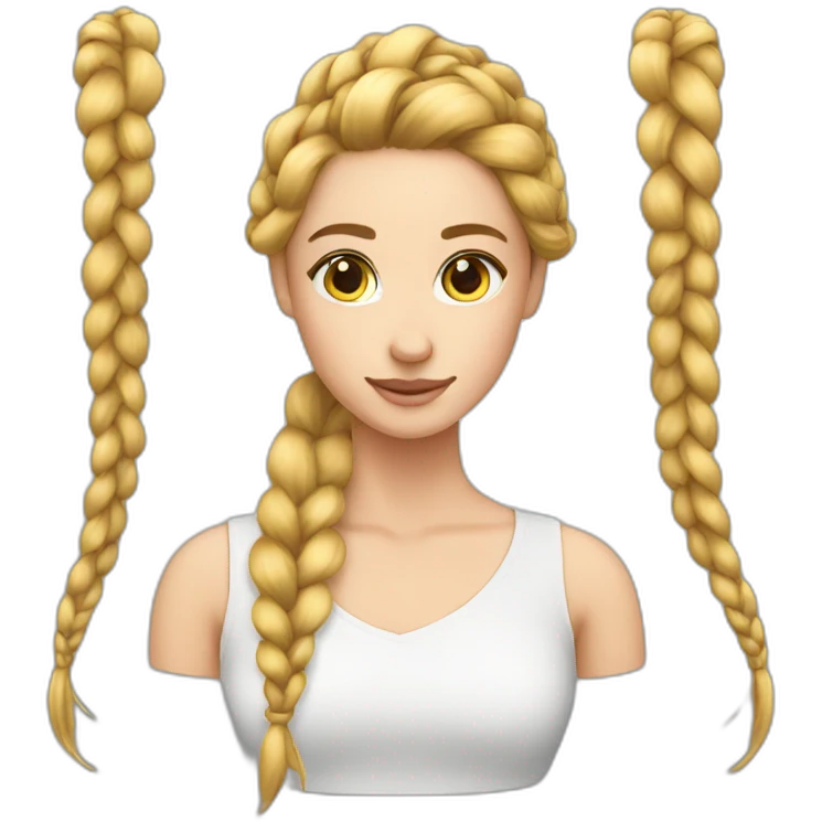 braid-hair emoji