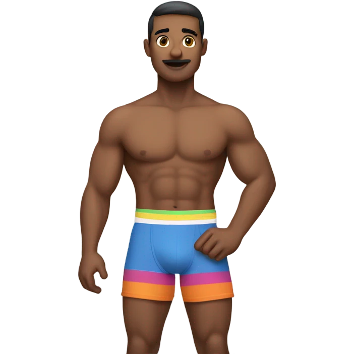 guy with underwear  emoji