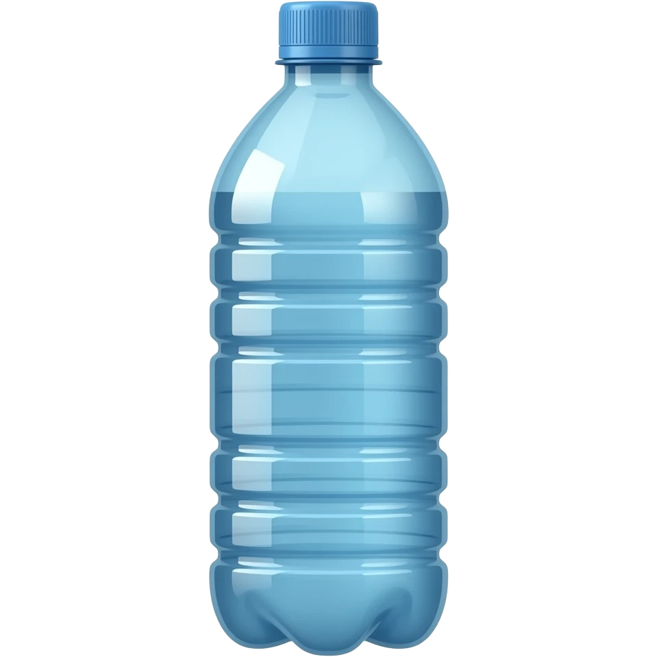 Uma garrafa de água emoji