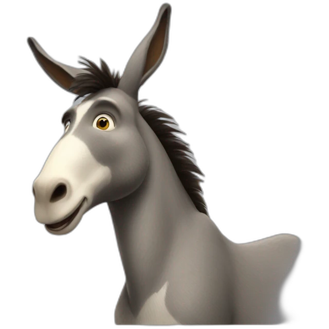 donkey in shrek emoji