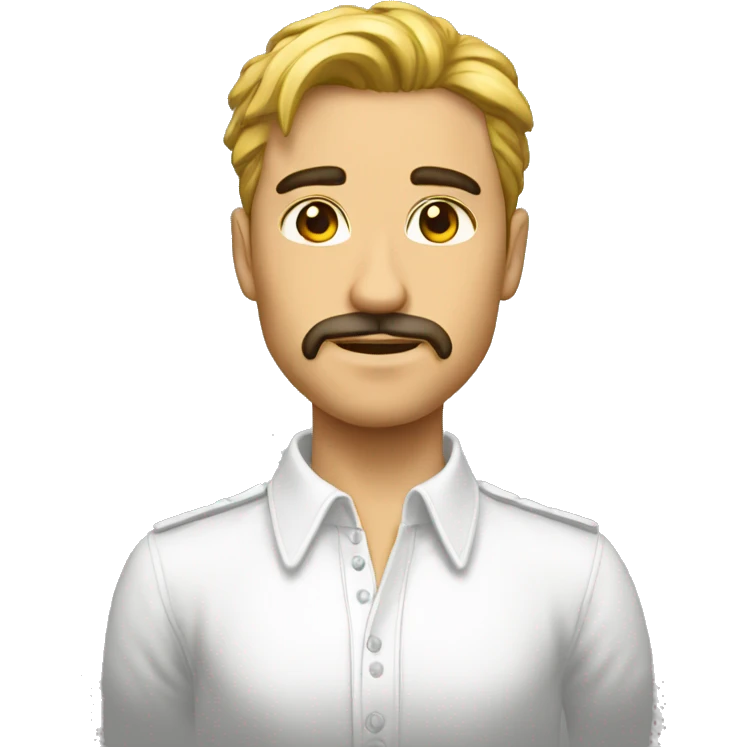 Hombre vestido de pantera blanca emoji