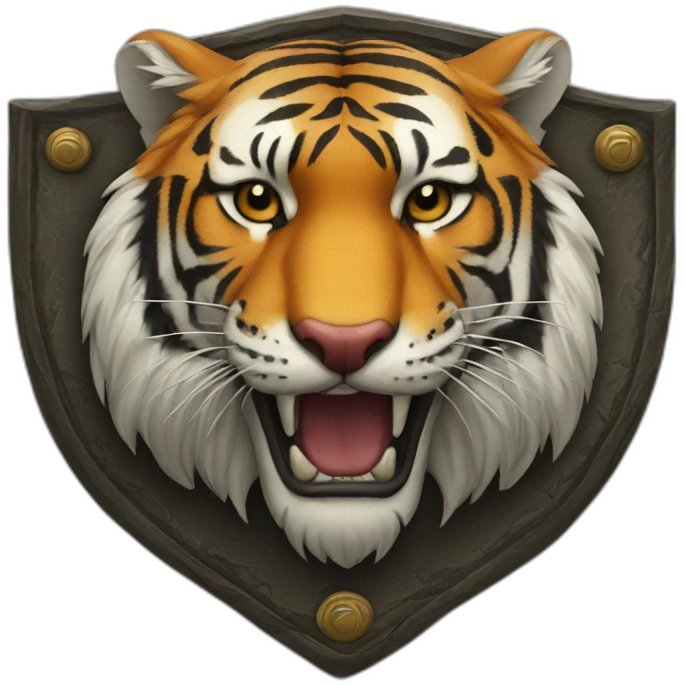 Coat of arm of Tiger  emoji