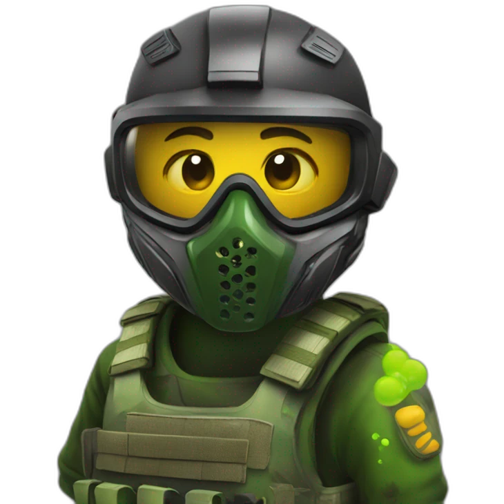 Paintball emoji